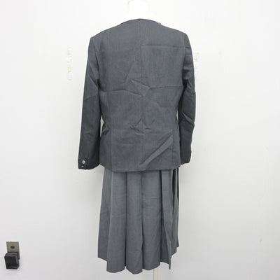 【中古】兵庫県 仁川学院高等学校 女子制服 4点 (ブレザー・シャツ・ジャンパースカート) sf103884