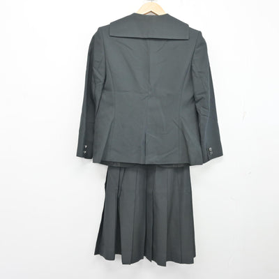【中古】長崎県 佐世保北高等学校 女子制服 4点 (ブレザー・ベスト・スカート) sf103891