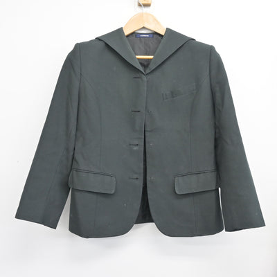 【中古】長崎県 佐世保北高等学校 女子制服 3点 (ブレザー・スカート) sf103892