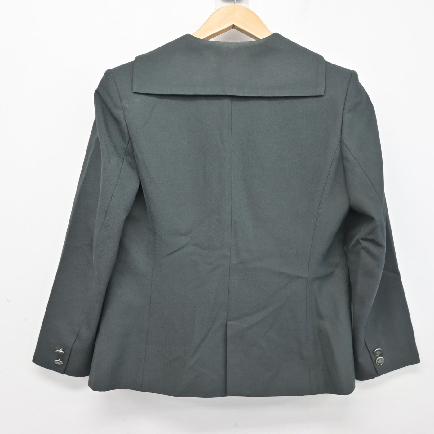 【中古】長崎県 佐世保北高等学校 女子制服 3点 (ブレザー・スカート) sf103892