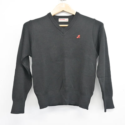 【中古】長崎県 佐世保北高等学校 女子制服 2点 (ニット・スカート) sf103893