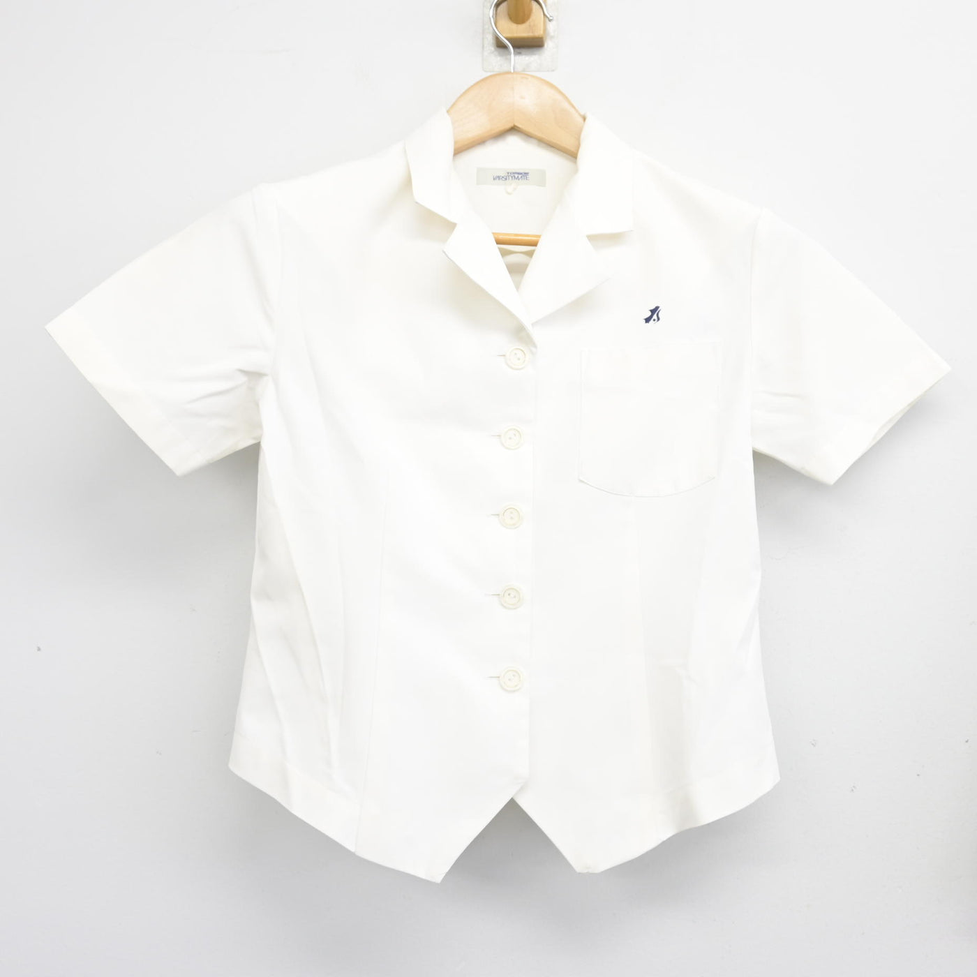 【中古】長崎県 佐世保北高等学校 女子制服 2点 (シャツ・スカート) sf103895