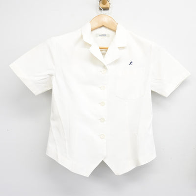 【中古】長崎県 佐世保北高等学校 女子制服 2点 (シャツ・スカート) sf103895