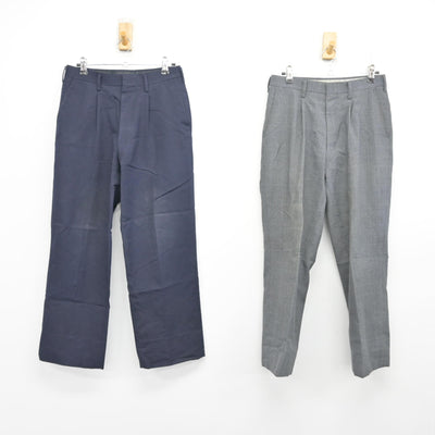 【中古】埼玉県 春日部共栄中学高等学校 男子制服 4点 (ブレザー・ズボン・ズボン) sf103896