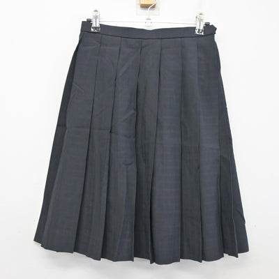 【中古】埼玉県 栄東中学・高等学校 女子制服 3点 (ベスト・スカート) sf103898