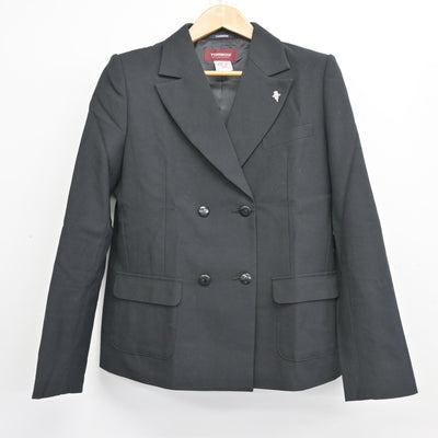 【中古】群馬県 伊勢崎商業高等学校 女子制服 3点 (ブレザー・シャツ・スカート) sf103900