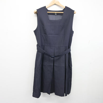 【中古】宮城県 尚絅学院中学校・高等学校 女子制服 3点 (ブレザー・ジャンパースカート) sf103915