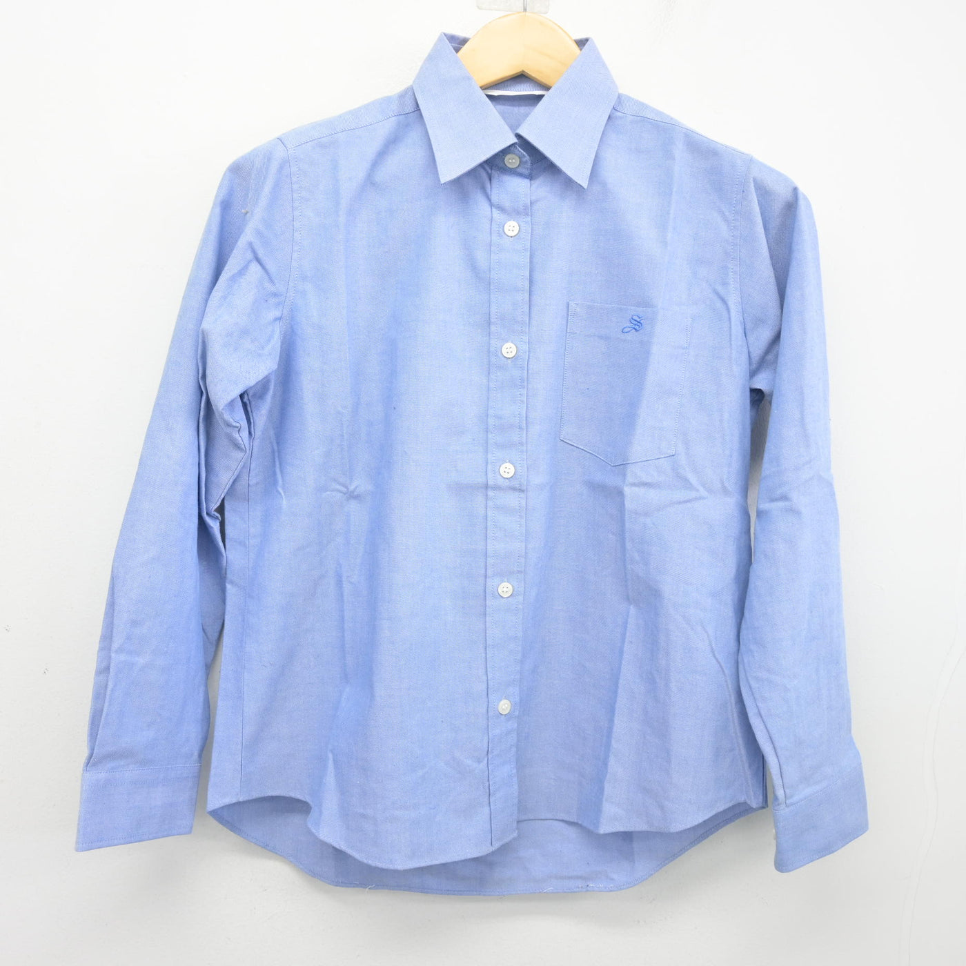 【中古】北海道 札幌新陽高等学校 女子制服 2点 (ニット・シャツ) sf103924