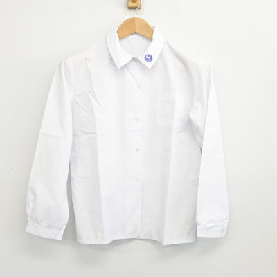 【中古】埼玉県 鶴ケ島中学校 女子制服 2点 (シャツ・スカート) sf103929