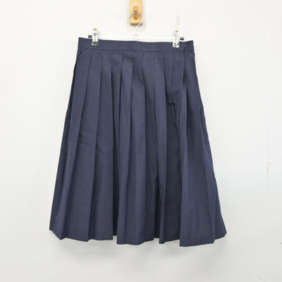 【中古】埼玉県 鶴ケ島中学校 女子制服 2点 (シャツ・スカート) sf103929