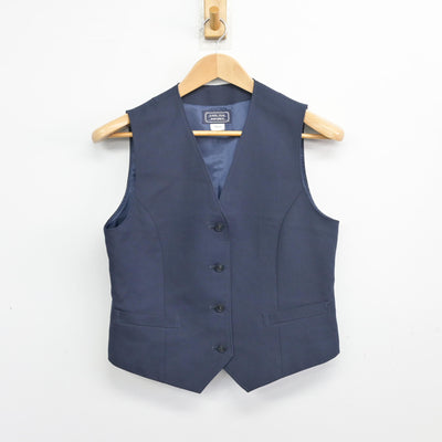 【中古】埼玉県 伊奈学園総合高等学校 女子制服 2点 (ベスト・スカート) sf103937