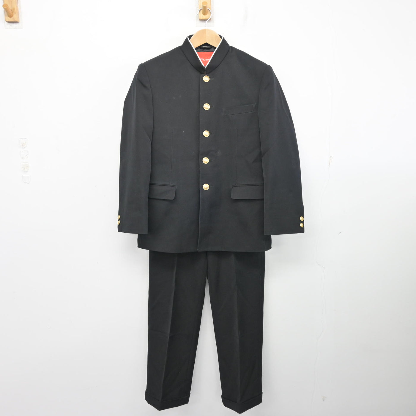 【中古】広島県 三和中学校 男子制服 2点 (学ラン・ズボン) sf103939
