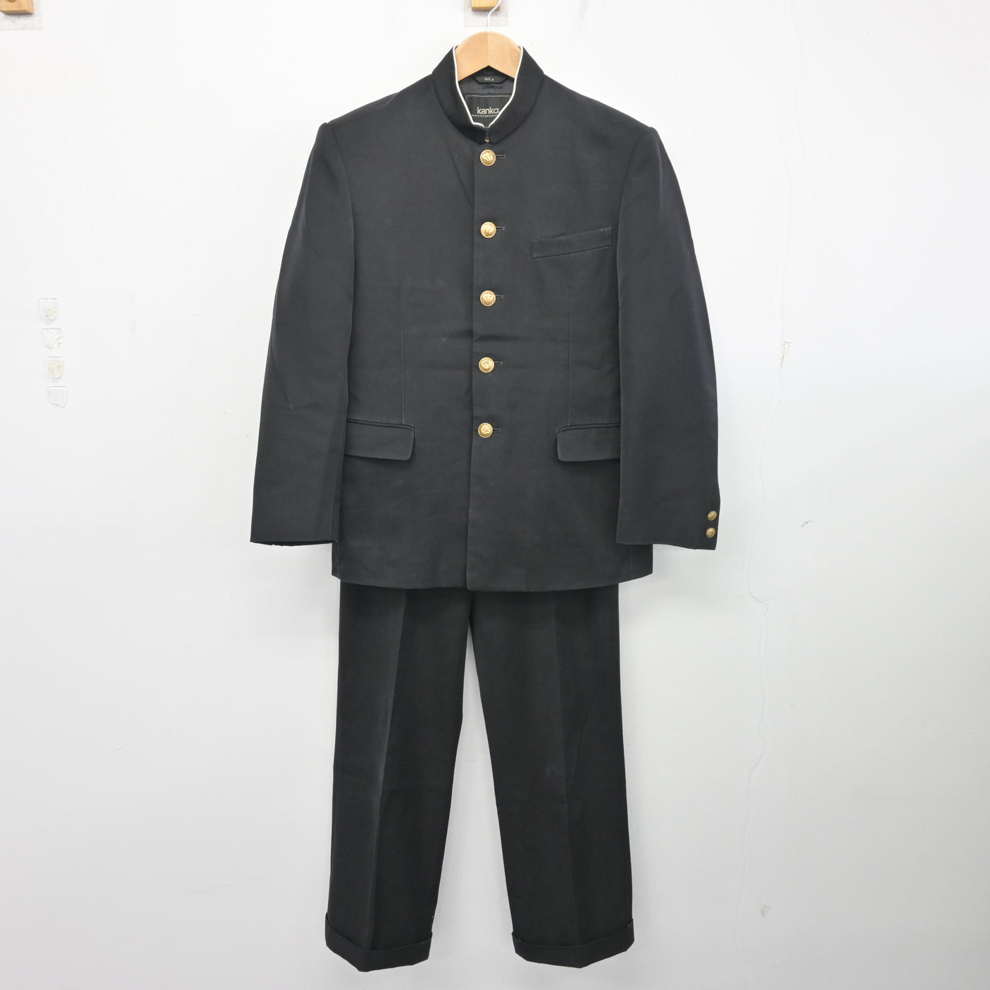 【中古】広島県 三和中学校 男子制服 3点 (学ラン・ズボン) sf103940