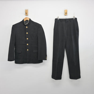 【中古】広島県 三和中学校 男子制服 3点 (学ラン・ズボン) sf103940
