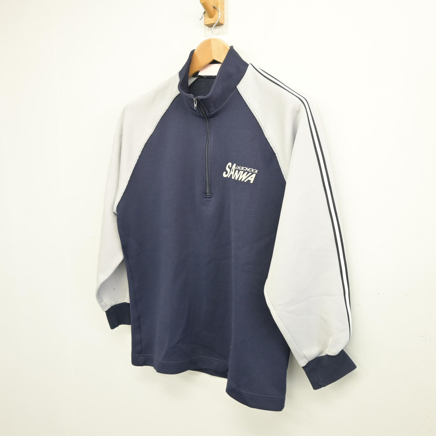 【中古】広島県 三和中学校 男子制服 1点 (ジャージ 上) sf103942