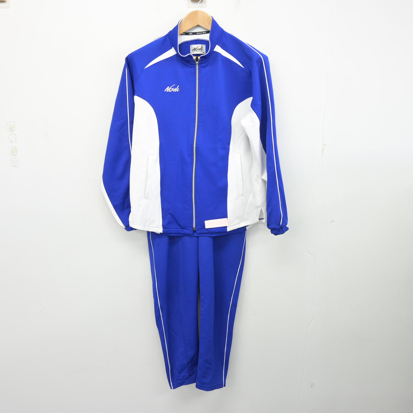 【中古】広島県 三和中学校/陸上部 男子制服 2点 (ジャージ 上・ジャージ 下) sf103944