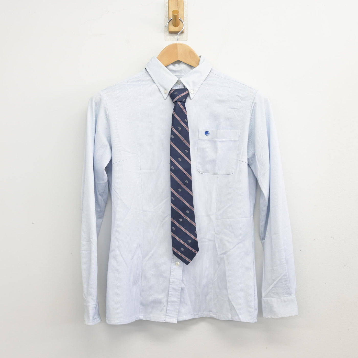 【中古】広島県 広島修道大学ひろしま協創高等学校 女子制服 6点 (ブレザー・ニット・シャツ・スカート) sf103946