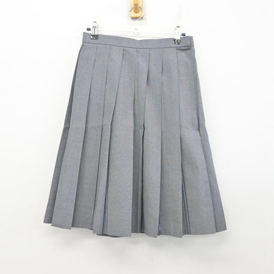 【中古】広島県 広島修道大学ひろしま協創高等学校 女子制服 3点 (ニットベスト・シャツ・スカート) sf103947