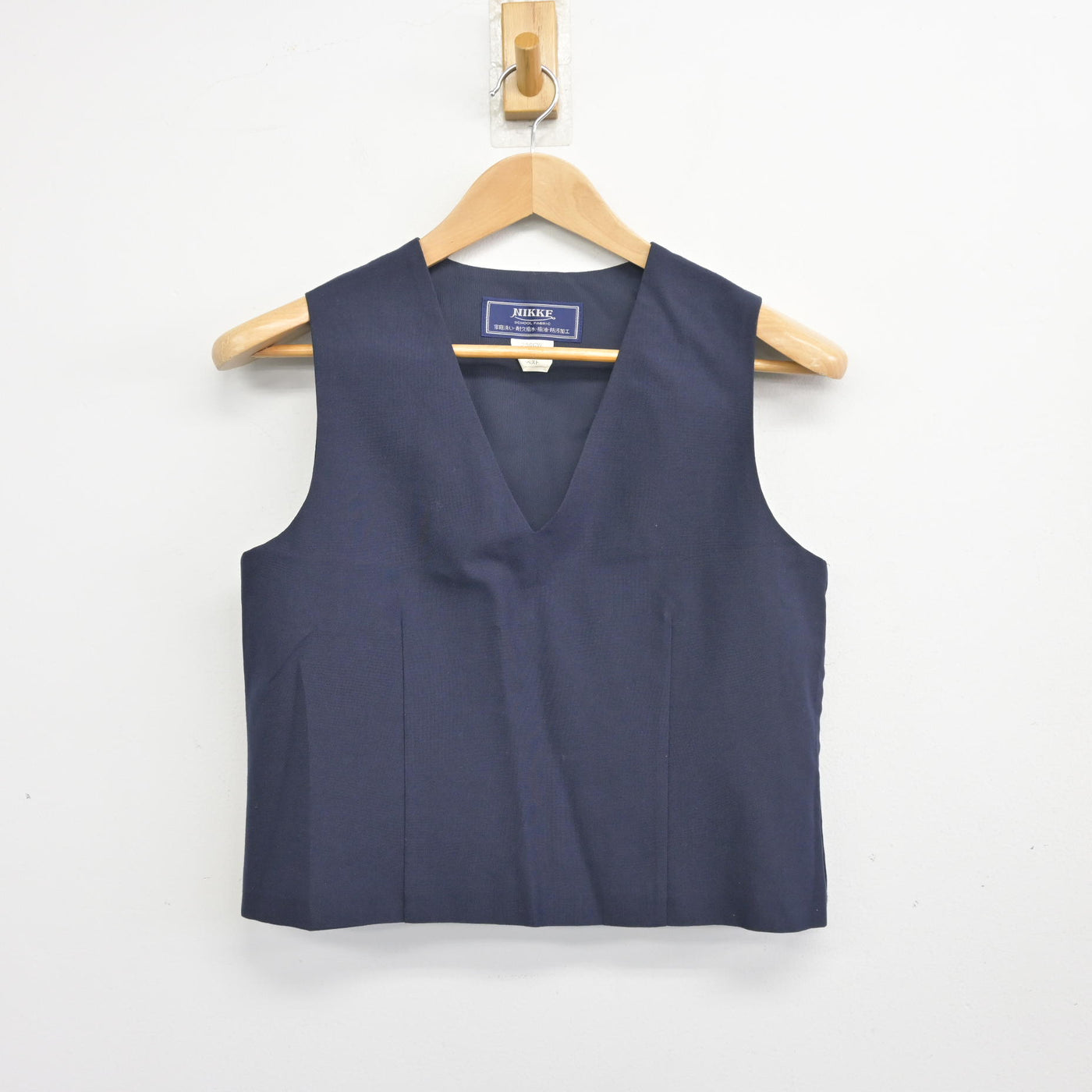 【中古】埼玉県 朝霞第三中学校 女子制服 2点 (ベスト・スカート) sf103949