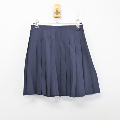 【中古】埼玉県 朝霞第三中学校 女子制服 2点 (ベスト・スカート) sf103949