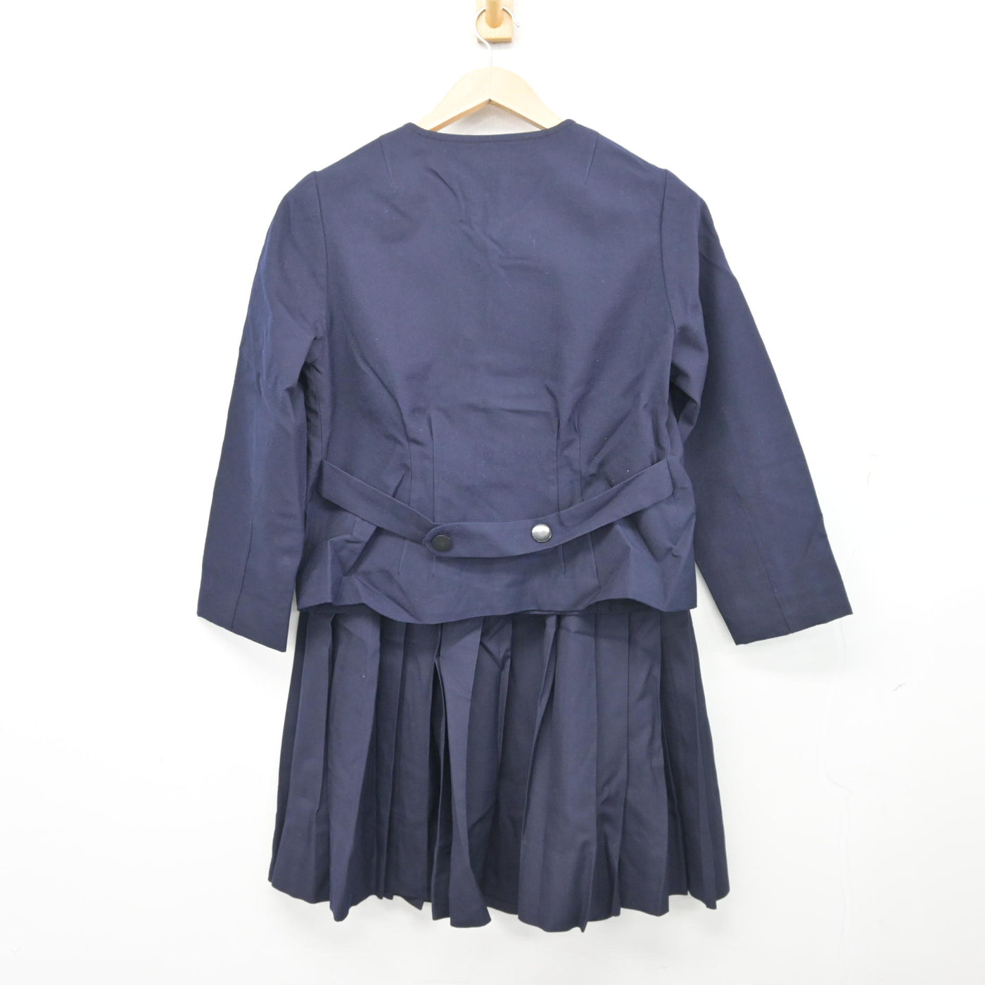 【中古】兵庫県 御影高等学校 女子制服 2点 (ブレザー・スカート) sf103955