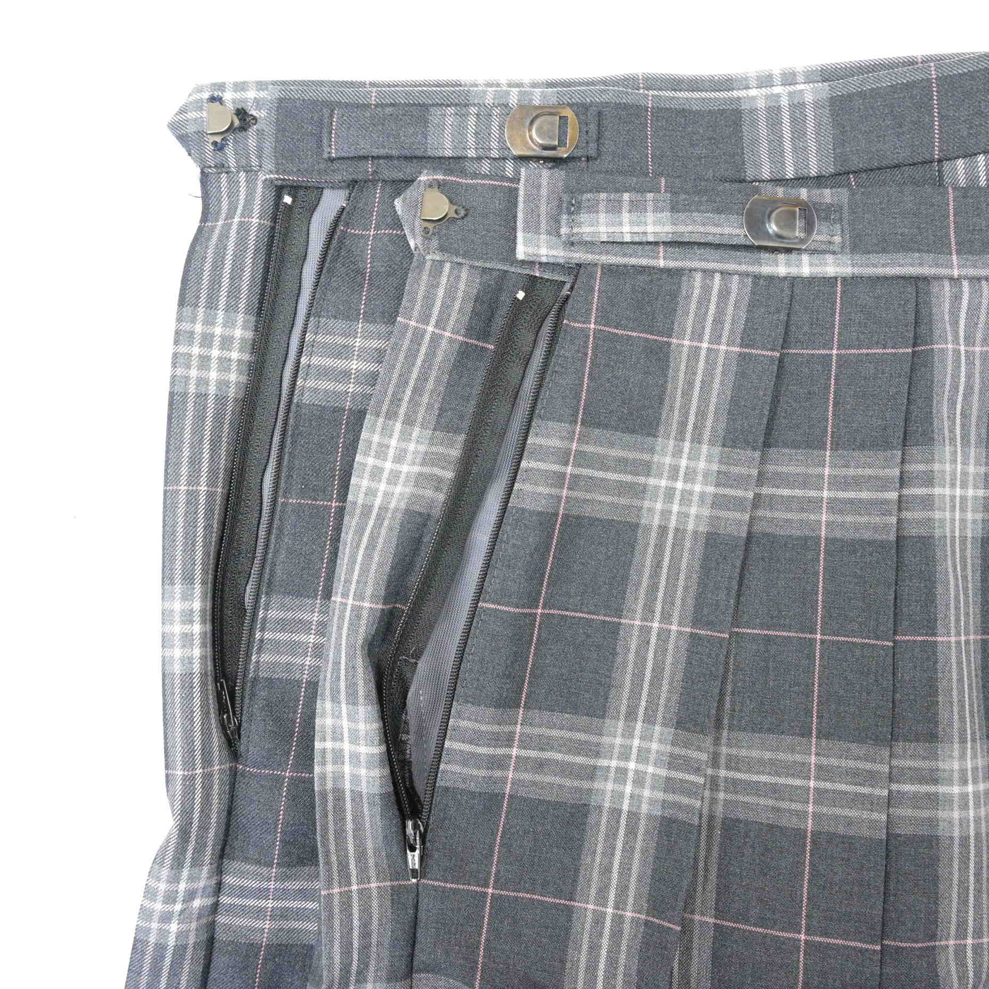 【中古】兵庫県 湊翔楠中学校 女子制服 4点 (ブレザー・スカート) sf103961