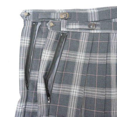 【中古】兵庫県 湊翔楠中学校 女子制服 4点 (ブレザー・スカート) sf103961