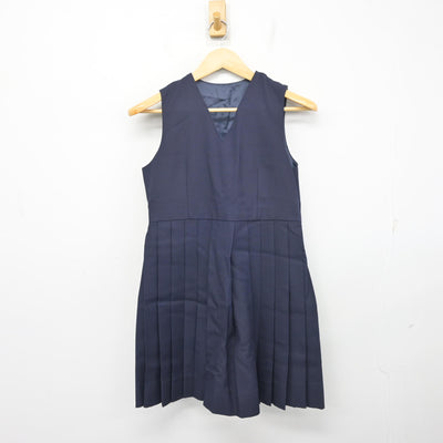 【中古】東京都 鷗友学園女子中学高等学校/旧制服 女子制服 4点 (ブレザー・シャツ・ジャンパースカート) sf103963