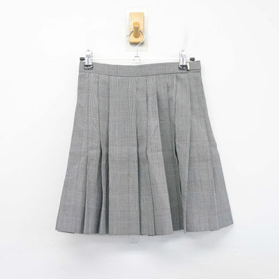 【中古】東京都 鷗友学園女子中学高等学校/旧制服 女子制服 4点 (ベスト・シャツ・スカート) sf103965