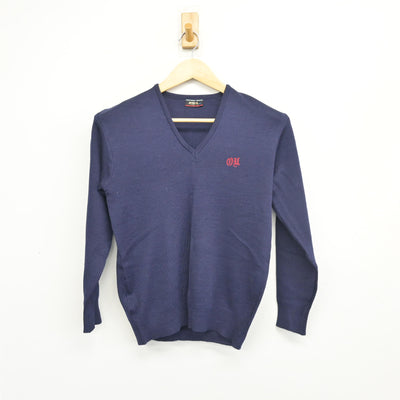 【中古】東京都 鷗友学園女子中学高等学校/旧制服 女子制服 2点 (ニットベスト・ニット) sf103966