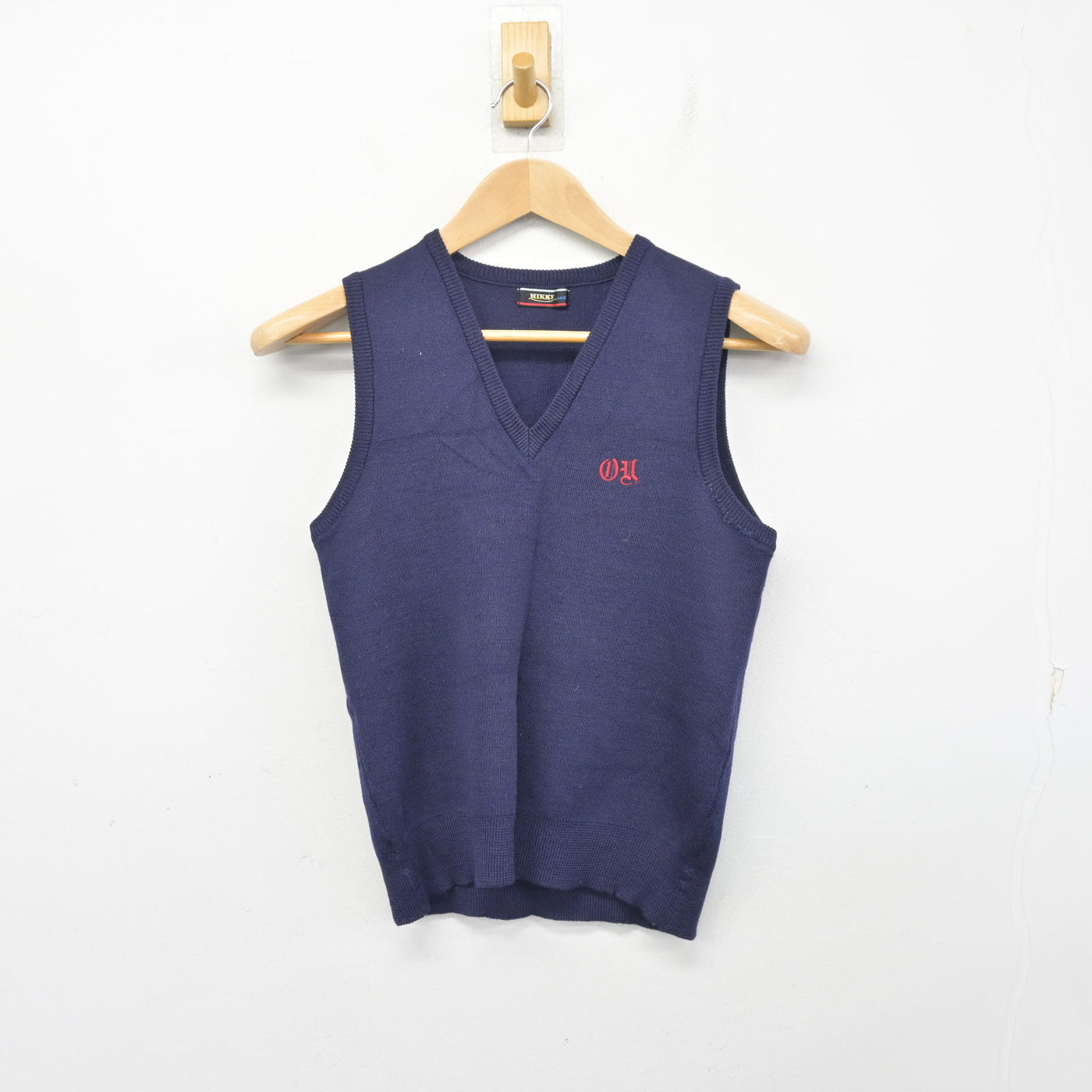 【中古】東京都 鷗友学園女子中学高等学校/旧制服 女子制服 2点 (ニットベスト・ニット) sf103966