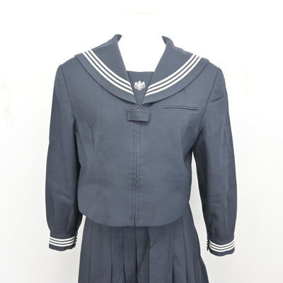 【中古】東京都 目白研心高等学校 女子制服 3点 (ブレザー・セーラー服・スカート) sf103970