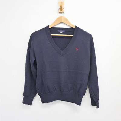 【中古】東京都 目白研心高等学校 女子制服 2点 (ニット) sf103971