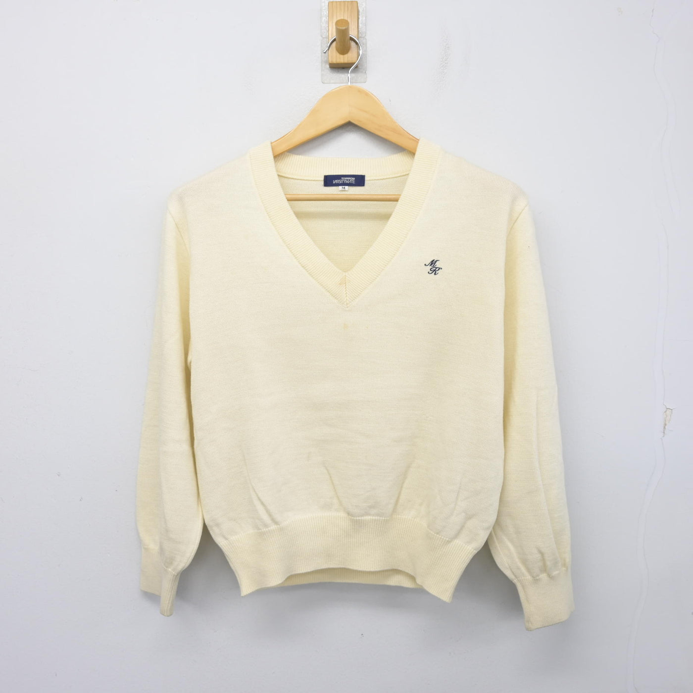 【中古】東京都 目白研心高等学校 女子制服 2点 (ニット) sf103971