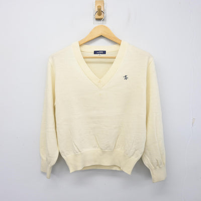 【中古】東京都 目白研心高等学校 女子制服 2点 (ニット) sf103971