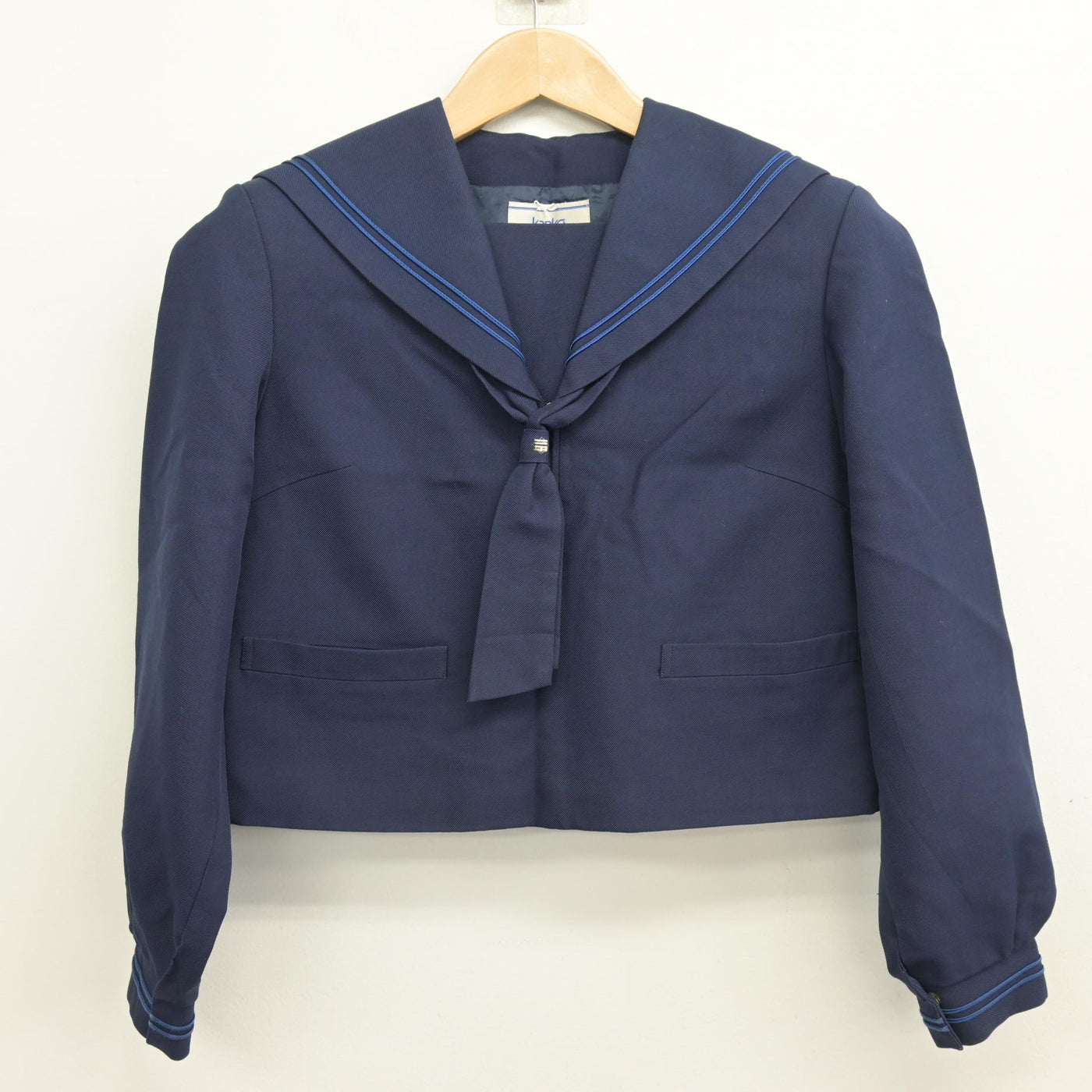 【中古】山形県 天童市立第二中学校/旧制服 女子制服 2点 (セーラー服) sf103978