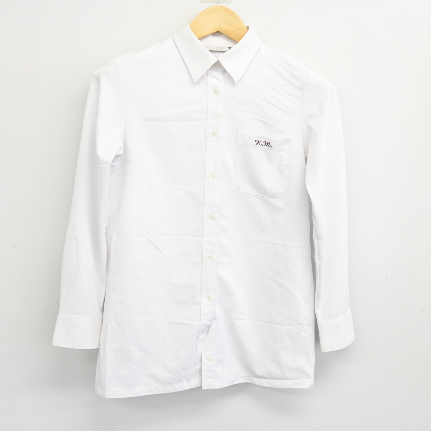 【中古】京都府 京都明徳高等学校 女子制服 2点 (シャツ・スカート) sf103984