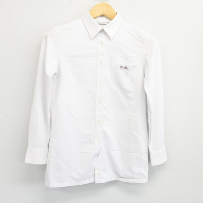 【中古】京都府 京都明徳高等学校 女子制服 2点 (シャツ・スカート) sf103984
