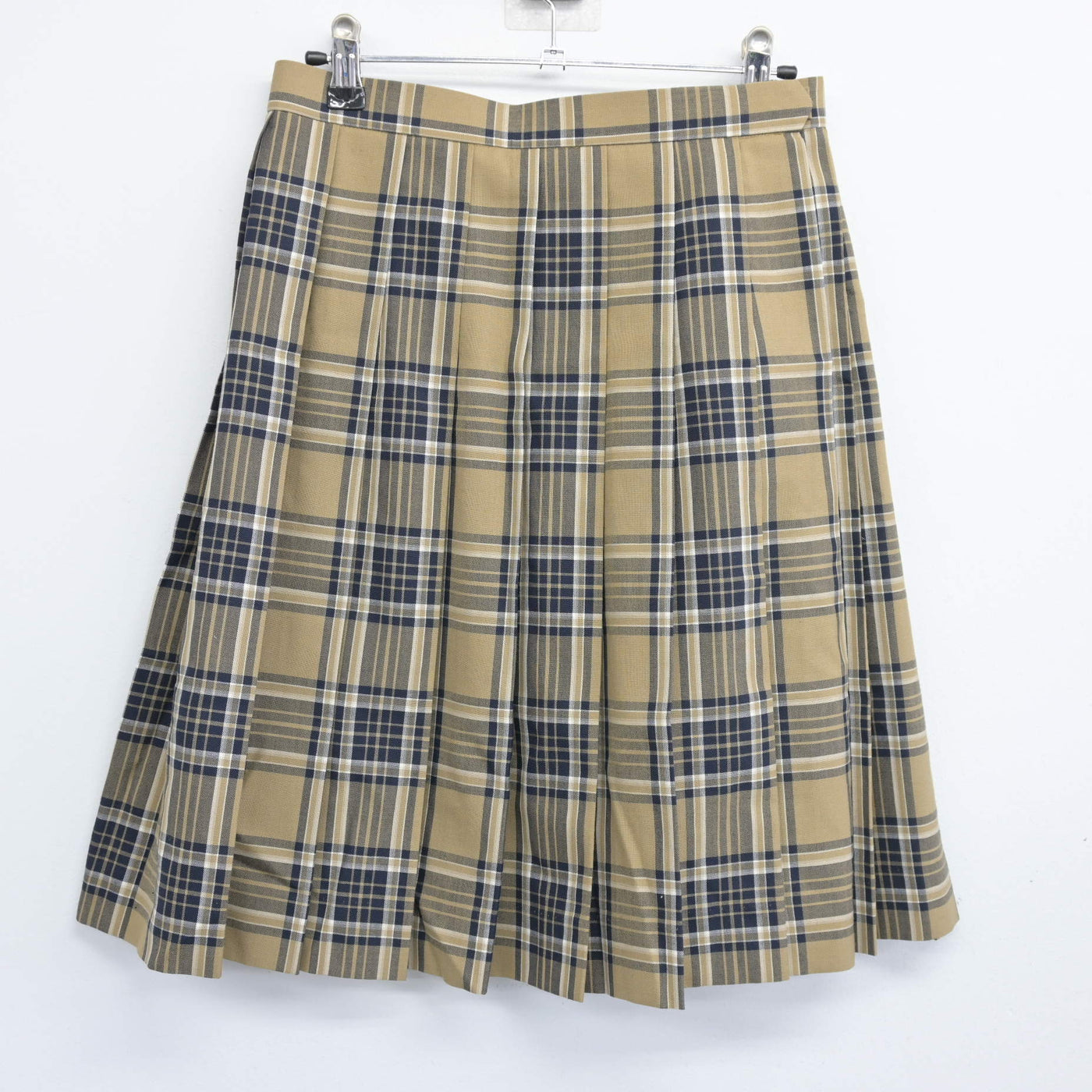 【中古】京都府 京都明徳高等学校 女子制服 2点 (ニット・スカート) sf103985