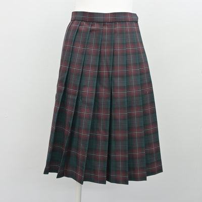 【中古】茨城県 江戸川学園取手中学校 女子制服 3点 (ブレザー・ベスト・スカート) sf103989