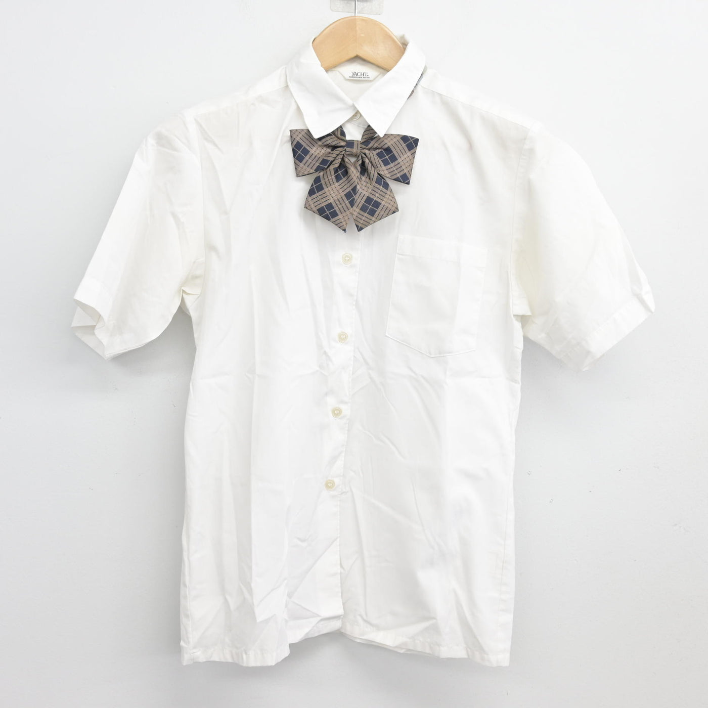 【中古】埼玉県 川越南高等学校 女子制服 3点 (シャツ・スカート) sf103995