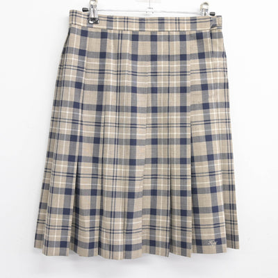 【中古】埼玉県 川越南高等学校 女子制服 3点 (シャツ・スカート) sf103995