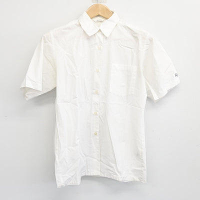 【中古】埼玉県 川越南高等学校 女子制服 2点 (ニットベスト・シャツ) sf103996