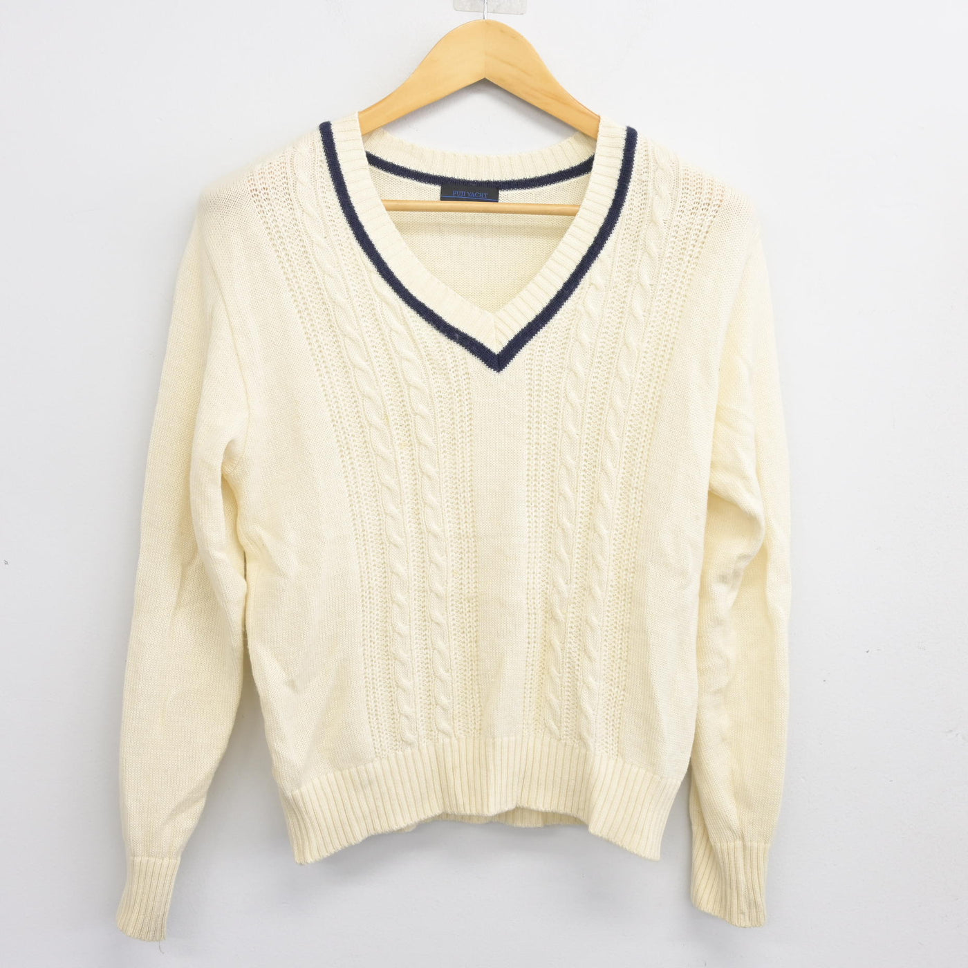 【中古】埼玉県 川越南高等学校 女子制服 2点 (ニット・ニットベスト) sf103997