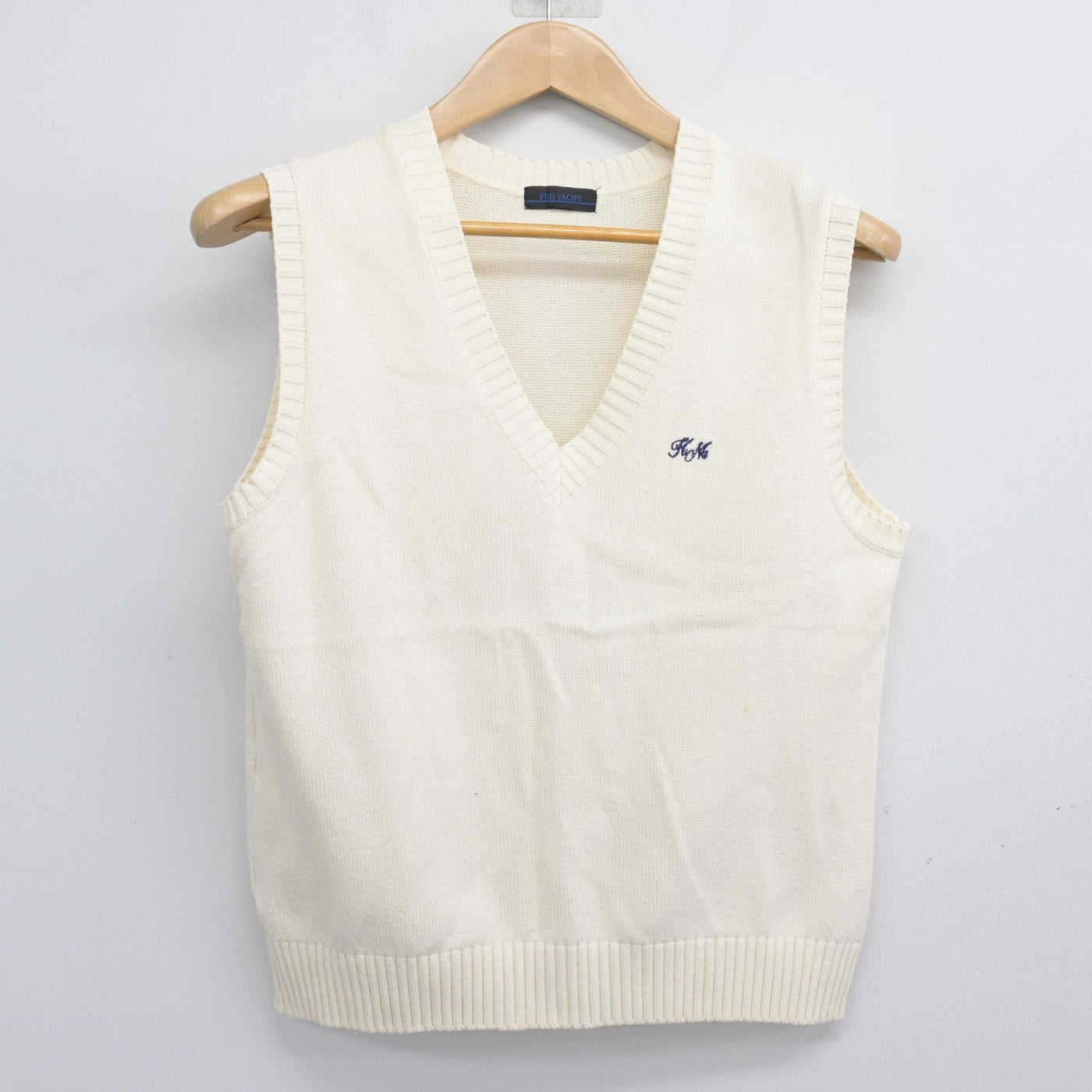 【中古】埼玉県 川越南高等学校 女子制服 2点 (ニット・ニットベスト) sf103997