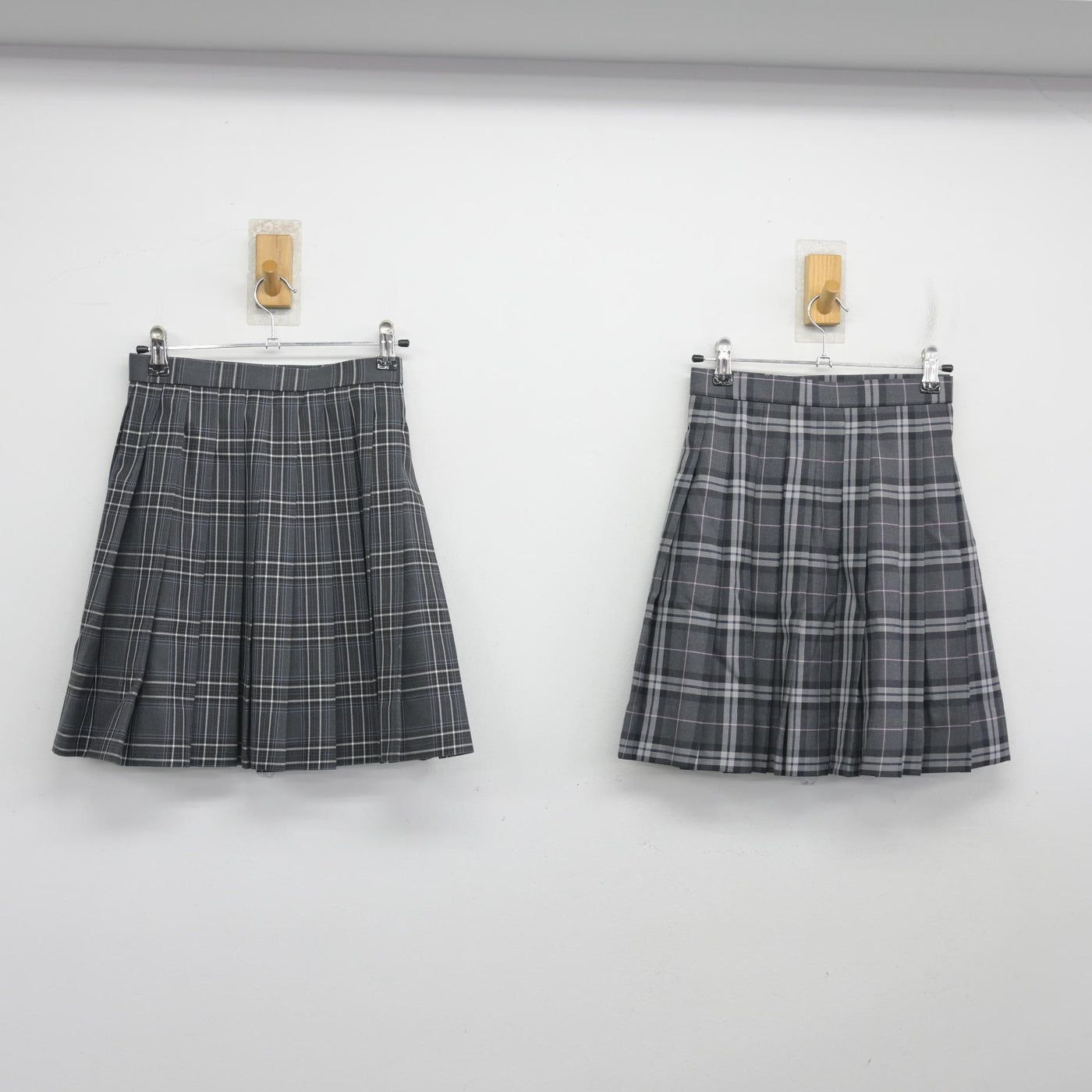【中古】東京都 小岩高等学校 女子制服 3点 (ブレザー・スカート) sf103998