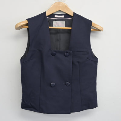 【中古】埼玉県 所沢北高等学校 女子制服 2点 (ベスト・ニット) sf104004