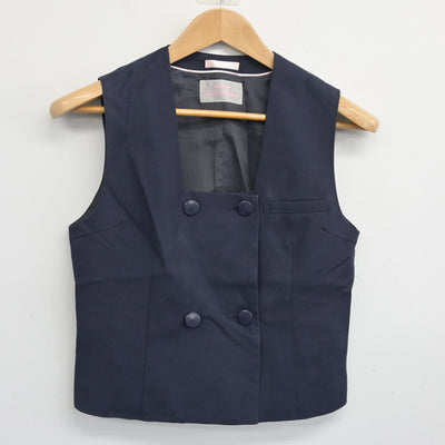 【中古】埼玉県 所沢北高等学校 女子制服 2点 (ベスト・スカート) sf104005