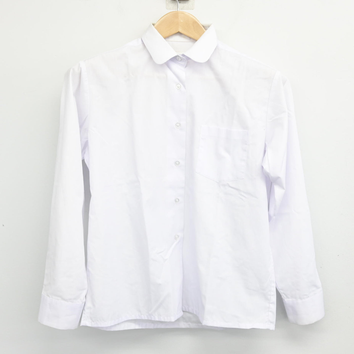 【中古】兵庫県 野々池中学校 女子制服 2点 (シャツ・スカート) sf104007