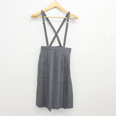 【中古】兵庫県 野々池中学校 女子制服 2点 (シャツ・スカート) sf104007